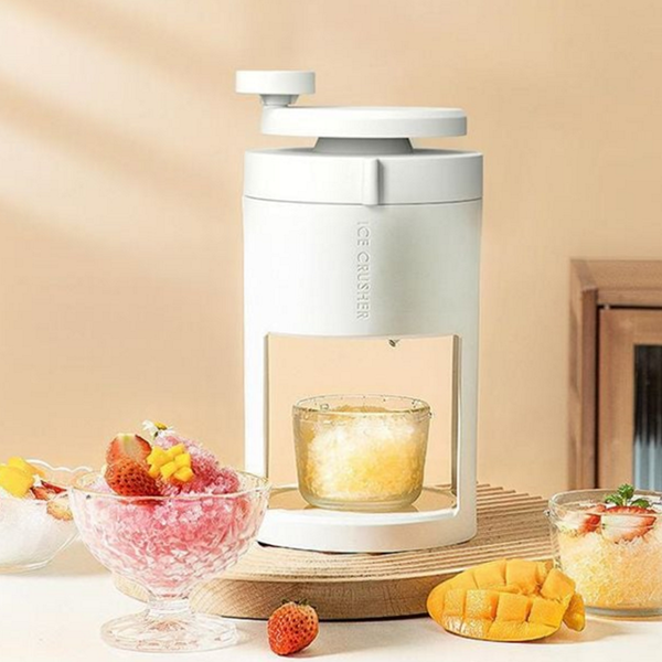 눈꽃 수동 빙수기 휴대용 가정용 빙수기 팥빙수 얼음