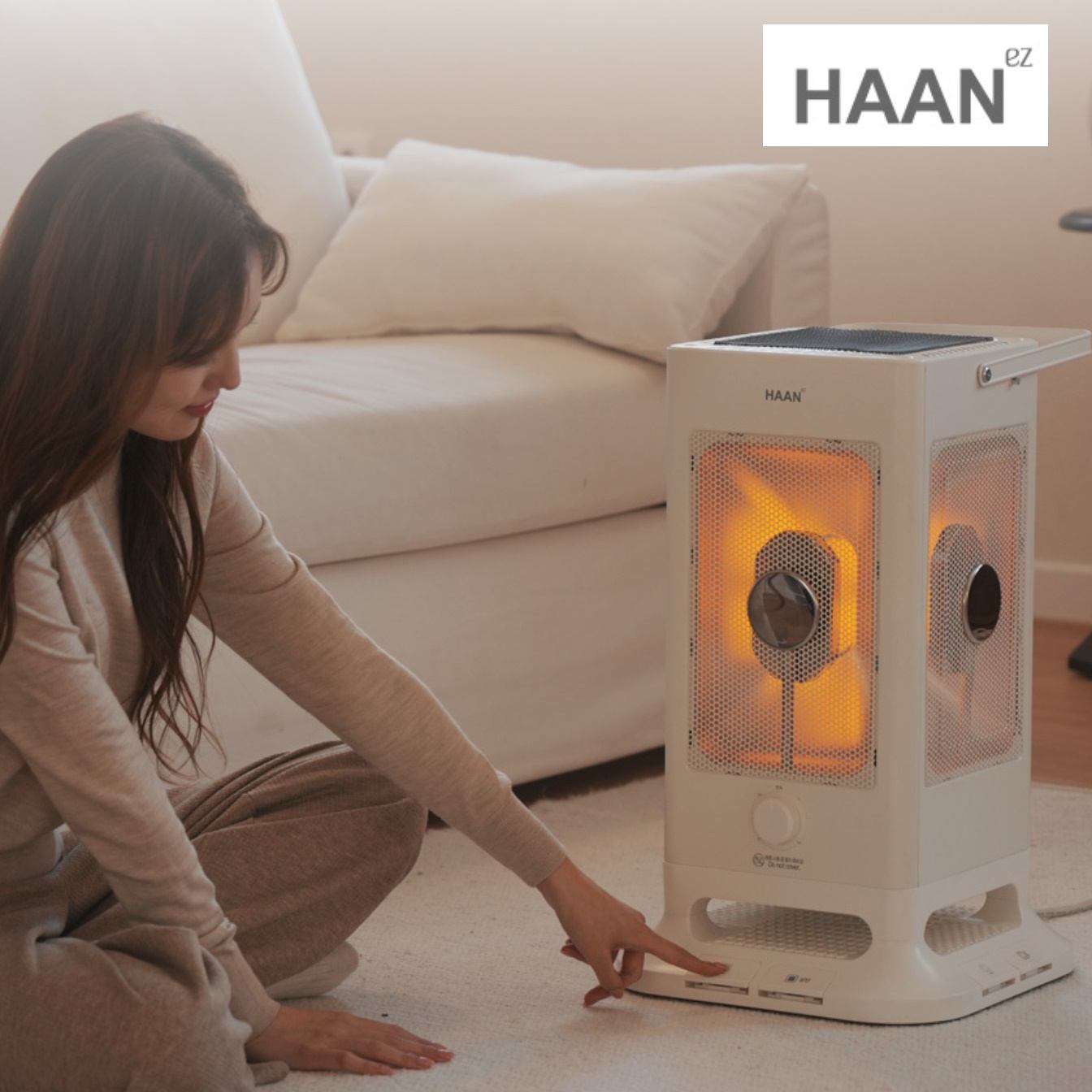 한경희 하이라이트 오방 난로 실내 전기 난로 사무실 전기 히터기