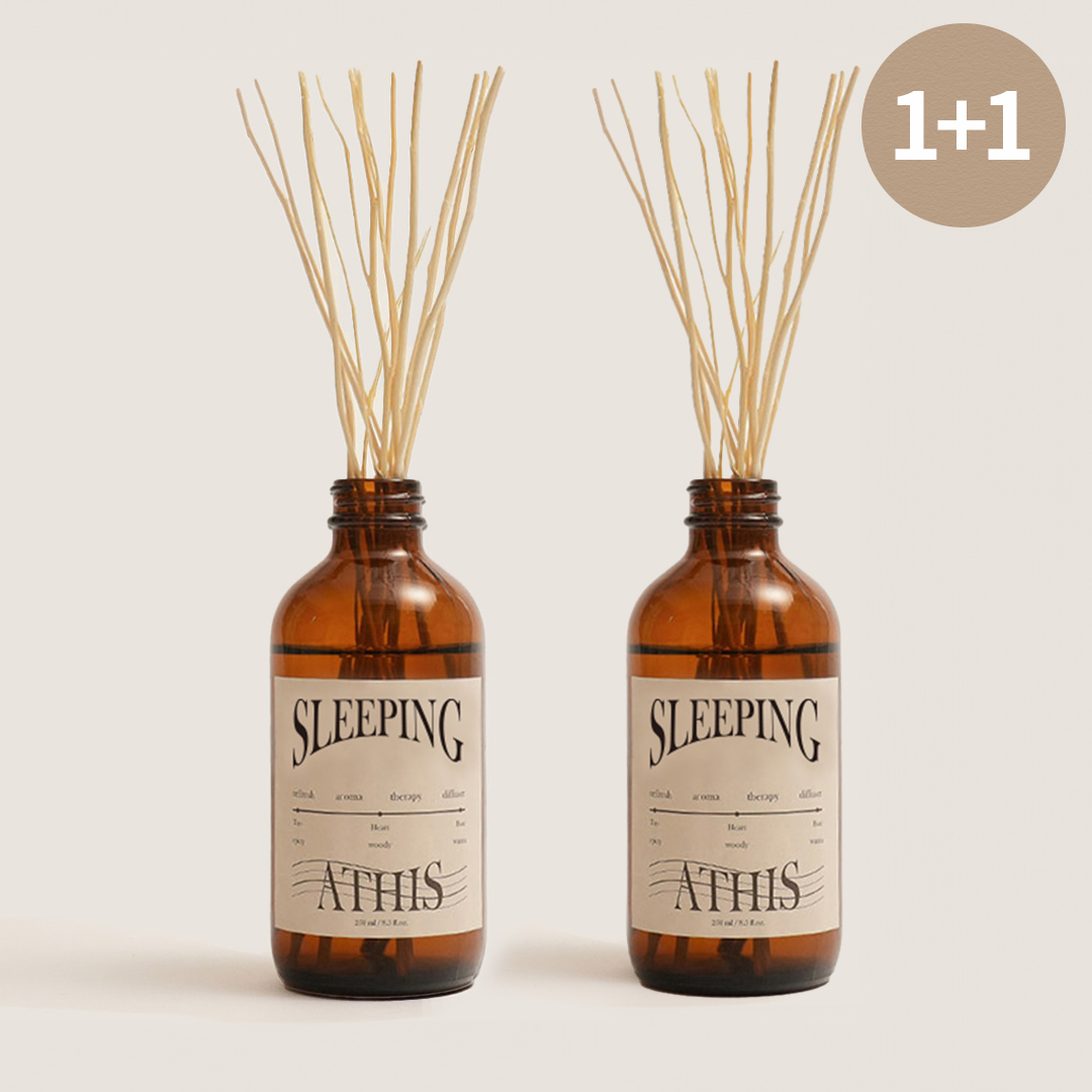 [1+1] 에이디스 프리미엄 대용량 슬리핑 디퓨저 250ml X2 500ml 숙면 아로마테라피 호텔디퓨저 - 상품 이미지