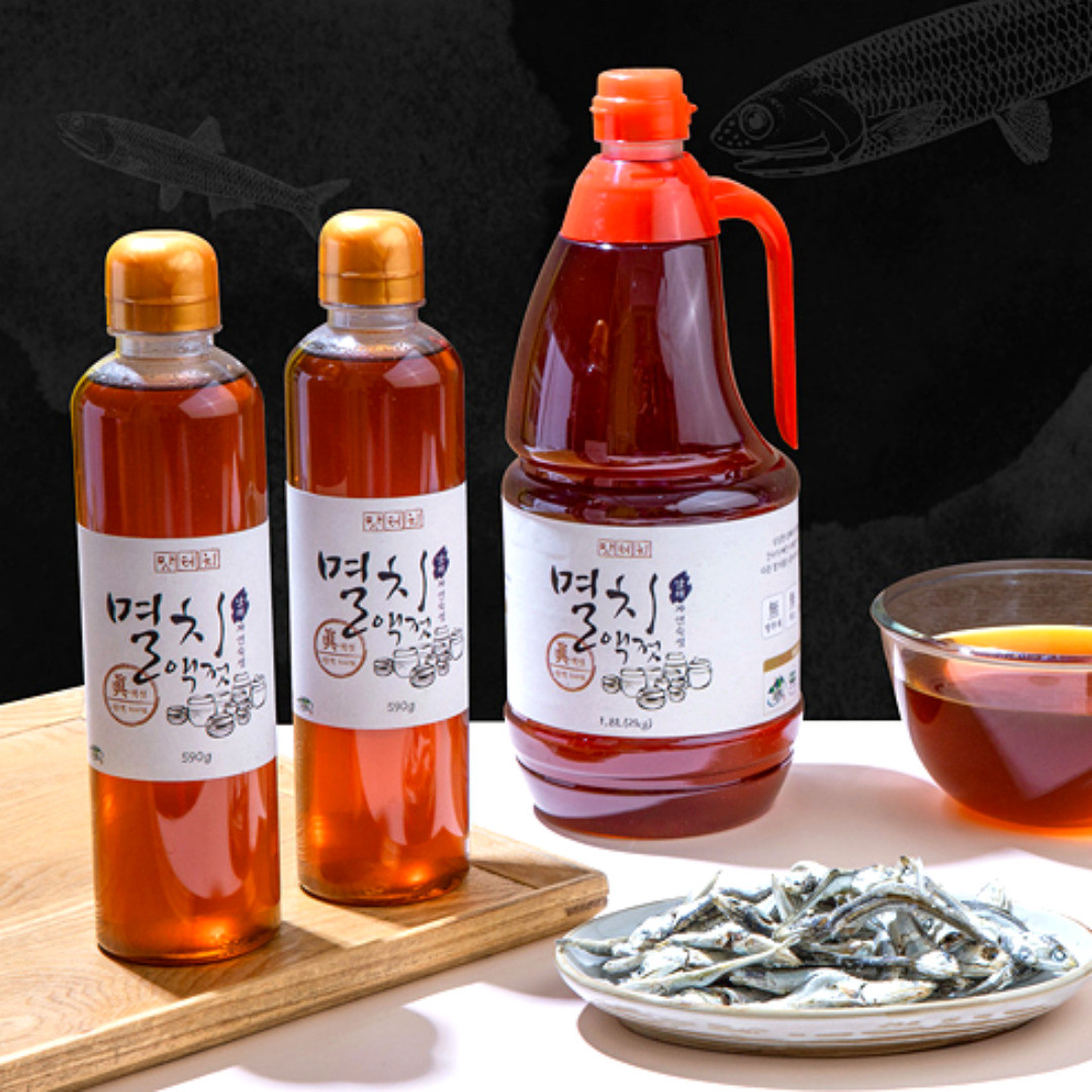 프리미엄 100% 국산 멸치 맛터치 멸치액젓 590g x2개 2L, 1개 - 상품 이미지