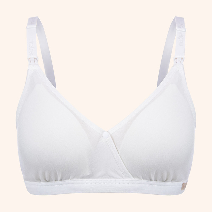 수유브라 원터치 텐셀 코지 임산부 속옷 노와이어 수유 브라 - 상세 이미지 4