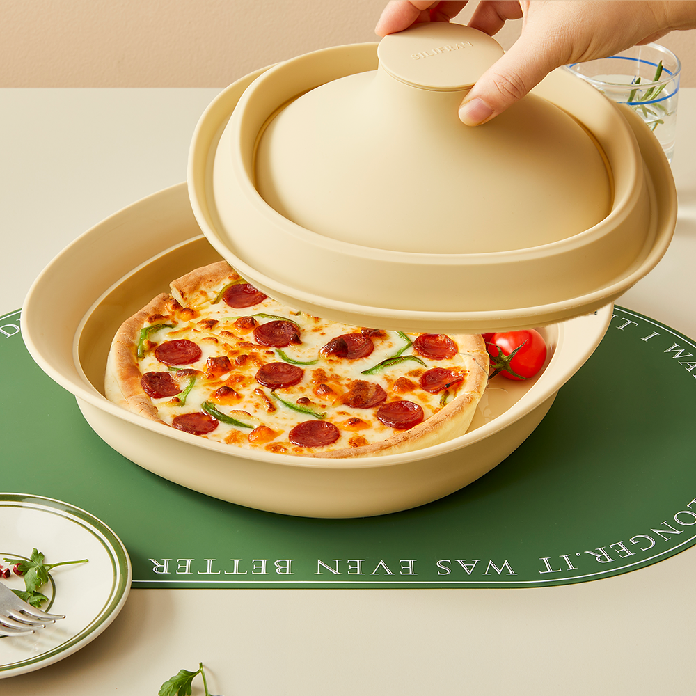 실리프랑 멀티쿠커 촉촉 전자레인지 찜기 스팀 냄비 버터베이지 +계량스푼 대표 이미지