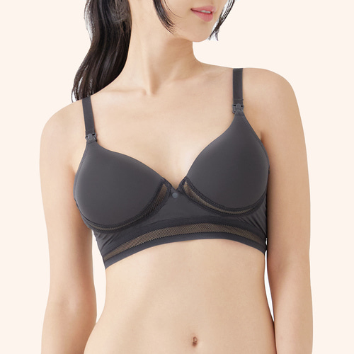 수유브라 캡 몰입 일체형 몰드형 임산부 노와이어 수유 브라 - 상세 이미지 5