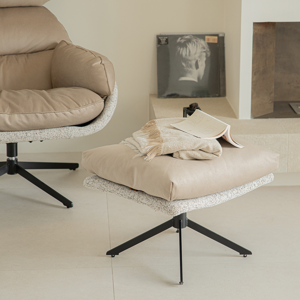 칼모 패브릭 1인용 쇼파 안락 수유 의자 (하이백)