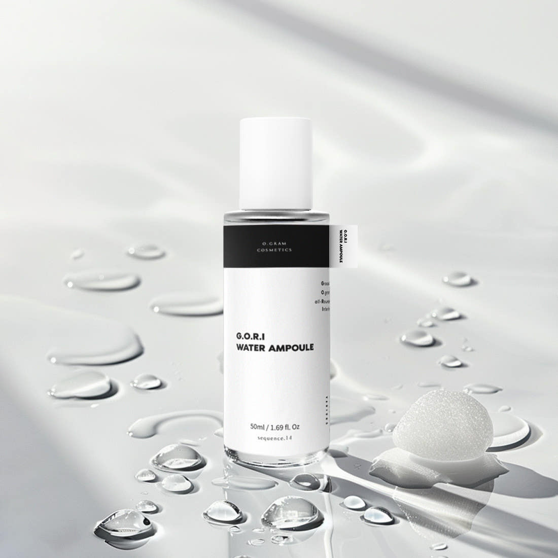 오그램코스메틱스 히알루론산 고리 워터 앰플 진정 보습 피부장벽앰플 50ml, 1개 - 상세 이미지 2