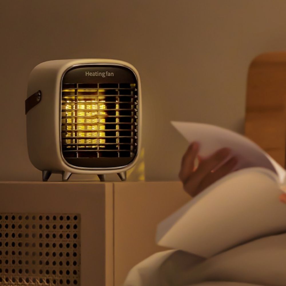 전기히터 미니 온풍기 발난로 휴대 전기난로 사무실용