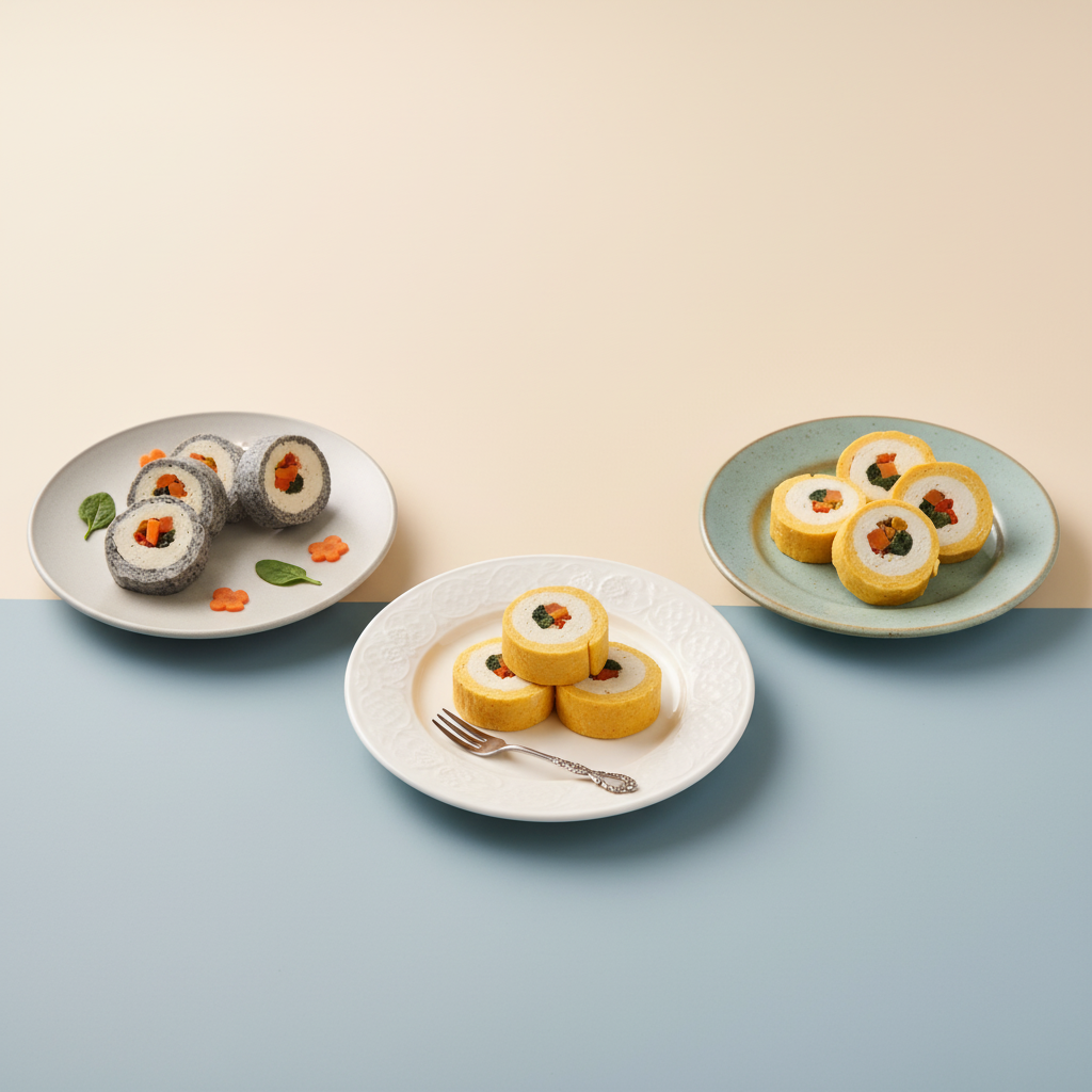 독특 강아지 수제간식 강아지 김밥 (8pcs) 생일간식