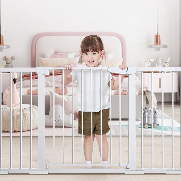 원터치 강아지 안전 문 확장 반려동물 안전 문 펜스 견문