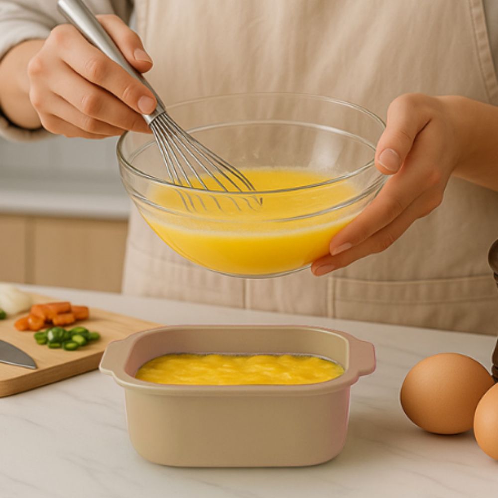 실리콘 이유식 찜기 미니 전자레인지 국산 플리티넘 소재 - 상세 이미지 4