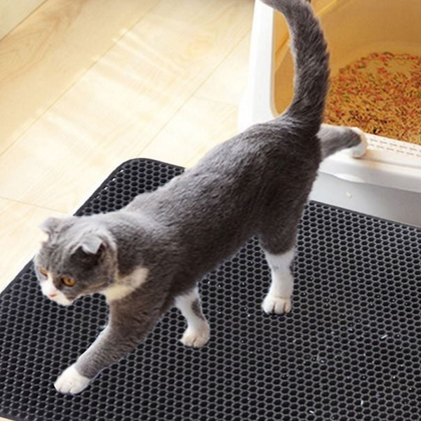 고양이용 고양이 화장실 매트 사막화 고양이 모래 매트 청소