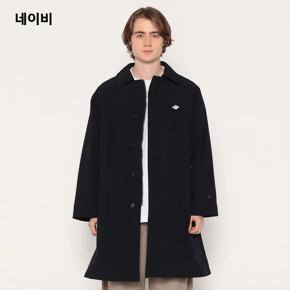 단톤 나일론 태프터 인슐레이션 발마칸 롱 코트 남성 재킷 DT-A0702PNT 베이지 40 - 상세 이미지 4