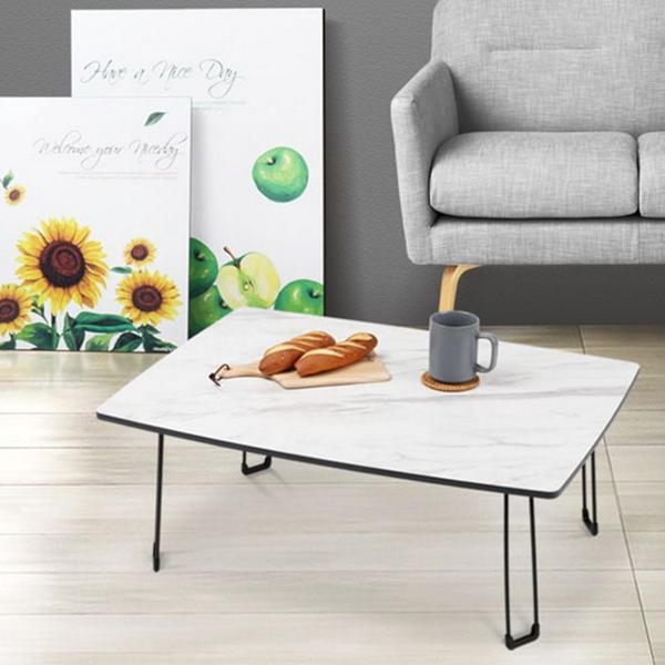 접이식 좌식 테이블 거실 테이블 티테이블 원목 원형