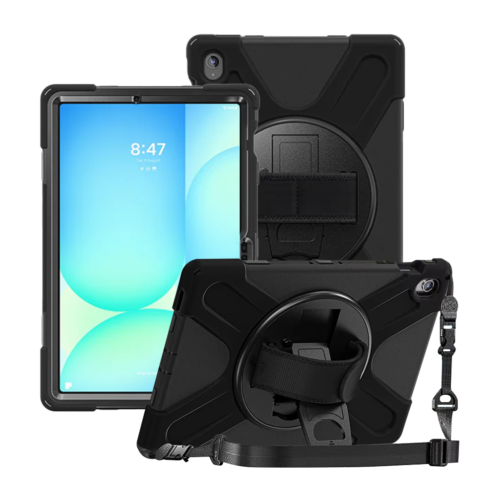 갤럭시탭 S10 FE 플러스 케이스 범퍼 스트랩 디펜더 아머 갤럭시탭 S10FE+ - 상세 이미지 3