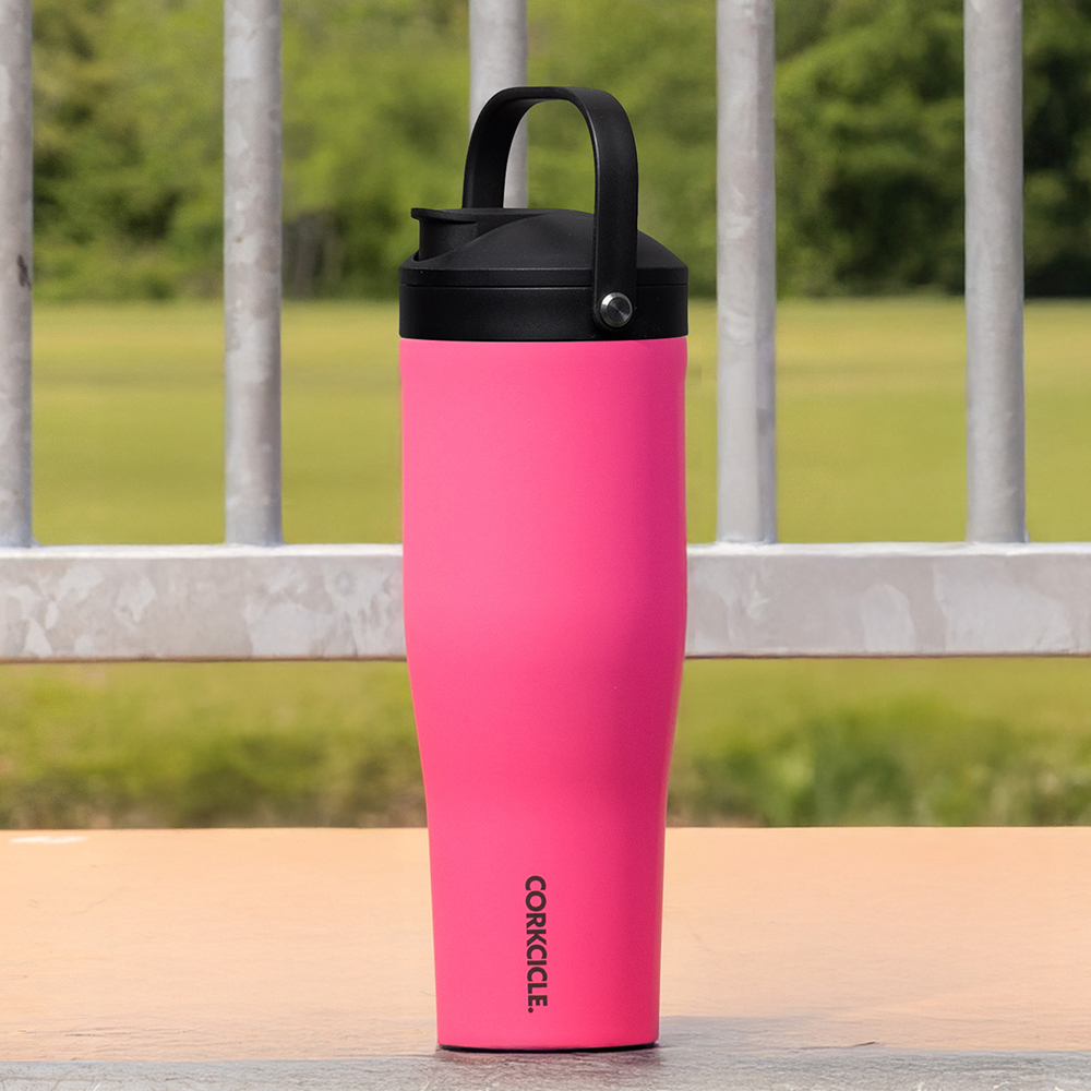 콕시클 고컵 XL 텀블러 대용량 밀폐 손잡이 빨대 쉐이커 뚜껑구성 890ml - 상세 이미지 2