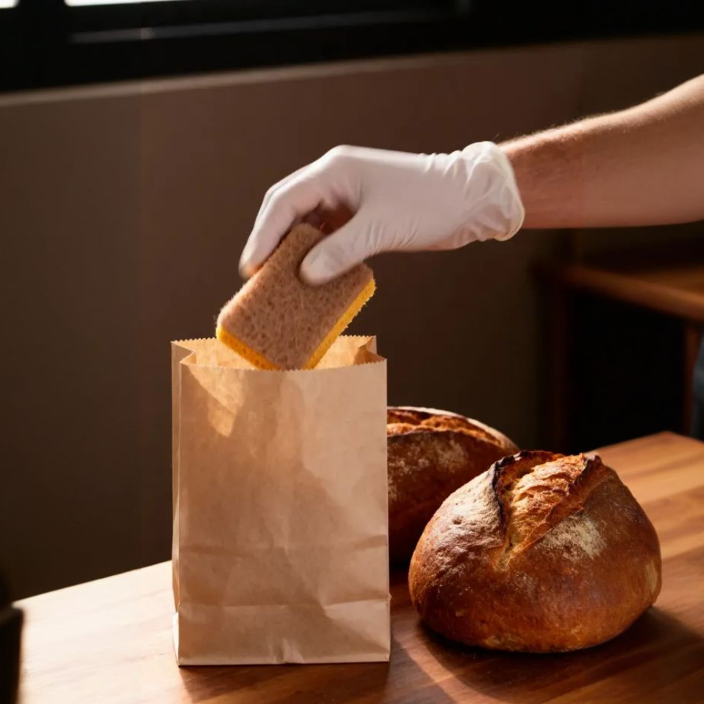 달리 네모네모잘 양면 설거지 주방 수세미 스펀지 천연 수세미 5+1