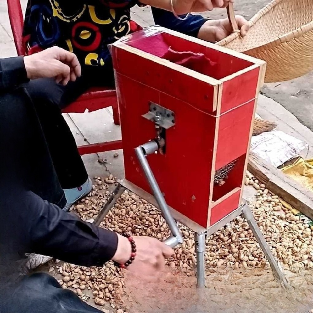 농업 땅콩 탈곡기 작물 농업용 탈피기 박피 까는 옥수수 수확기 참깨 선별기 자동 분리기 - 상세 이미지 2