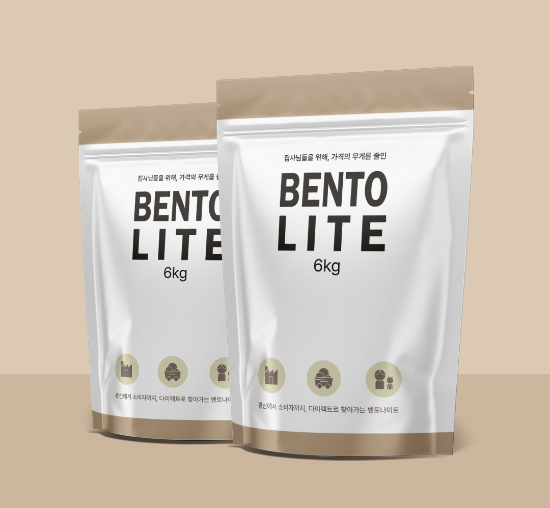 벤토라이트 미국산 벤토나이트 12KG 고양이모래