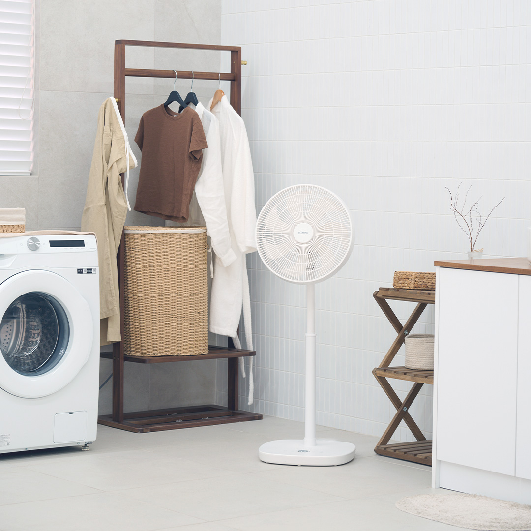 보만 BLDC 24단 저소음 초미풍 아기바람 리모컨 자석식 무소음선풍기 BF14572RW［25년 신제품］ - 상세 이미지 4