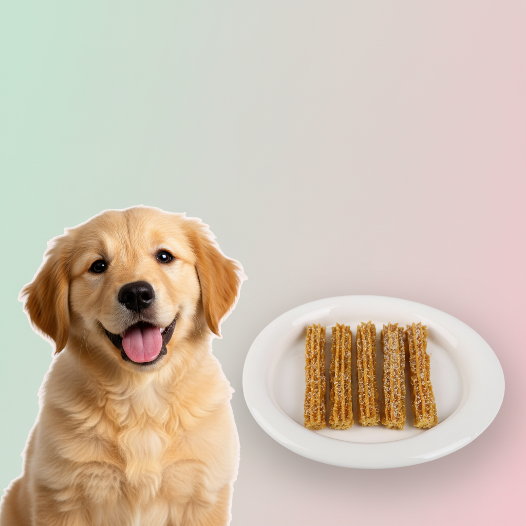 독특 강아지 수제간식 멍츄러스(5pcs) 돼지등심 강아지츄러스 이미지 2