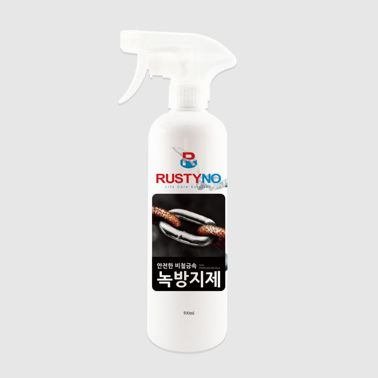 러스티노 안전한 비철금속 녹방지제 500ml /스테인레스 알루미늄 아연도금 - 메인 이미지