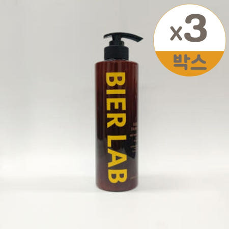 비어랩 샴푸 490ml 3개