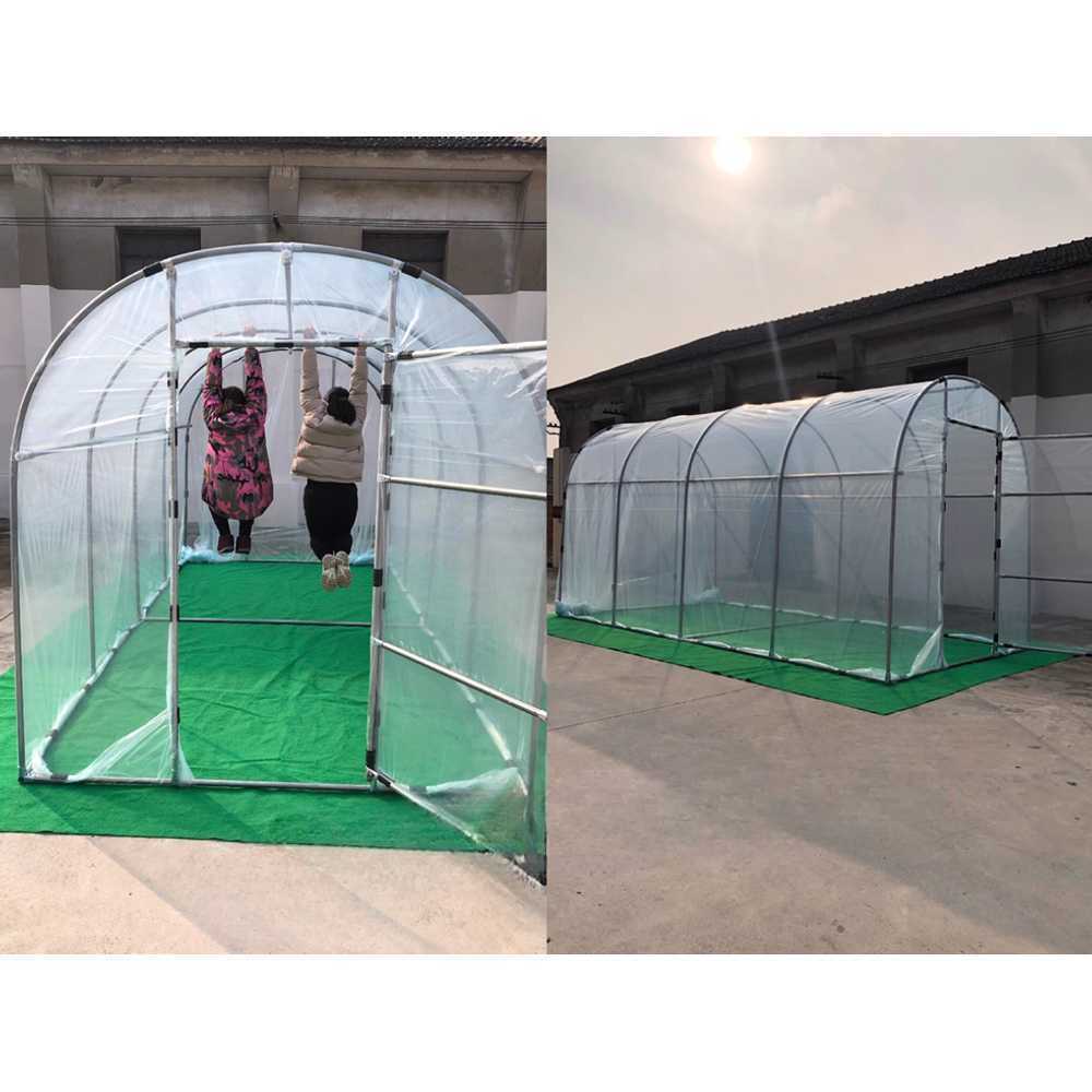 미니 비닐하우스 조립형 소형 식물 보호 텃밭 하우스 2x2x2m - 상세 이미지 2