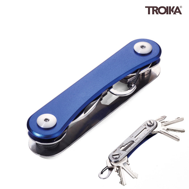 트로이카 6in1 미니 멀티툴 KCL81 2종 택1 9.5cm, 블루 - 상세 이미지 3