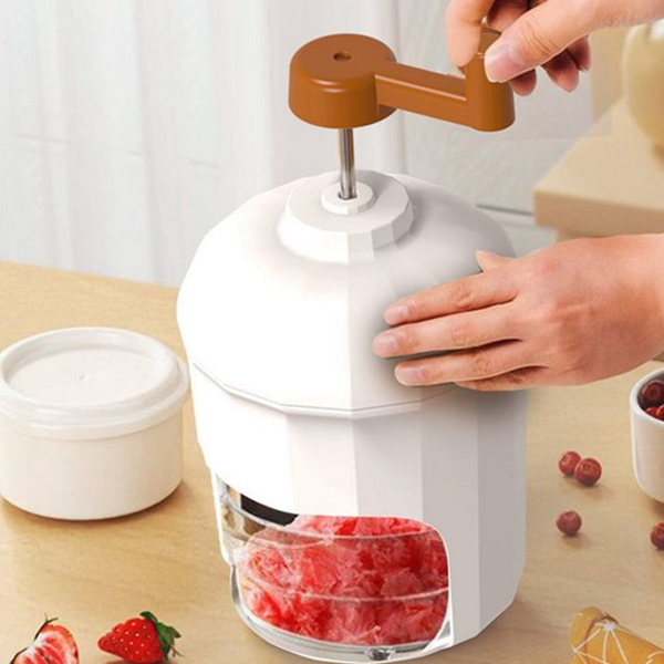 옛날 수동 빙수기 눈꽃 가정용 빙수기 아이스크림 팥빙수기