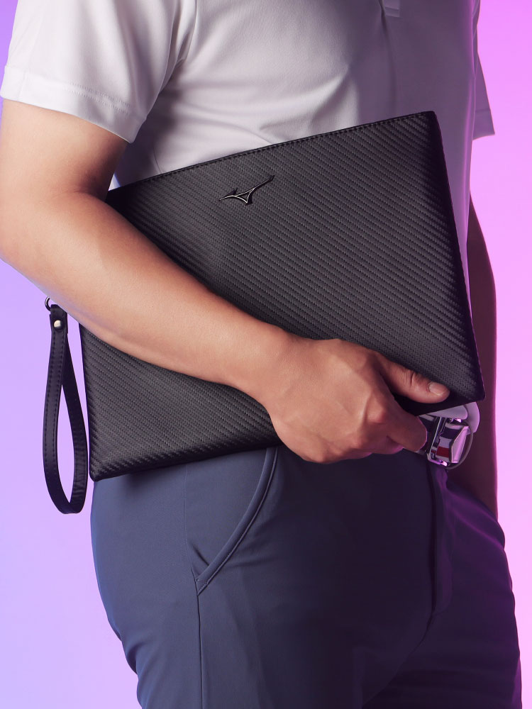 미즈노 MZ 클러치백 남성 골프가방 데일리 프리미엄 파우치