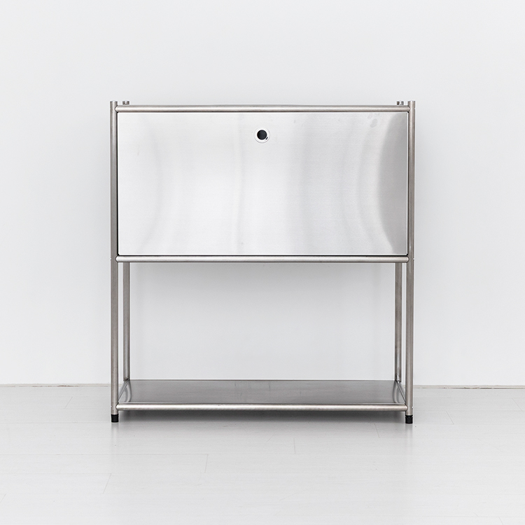 심플리 수납장 BC264 770x400x820mm, 2단, 스테인리스 1863.2376 - 상품 이미지