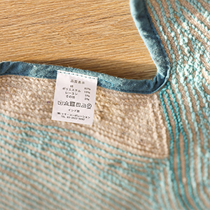 고래 롱 순면 발매트 아이방 러그 라이트 블루, 125x45cm