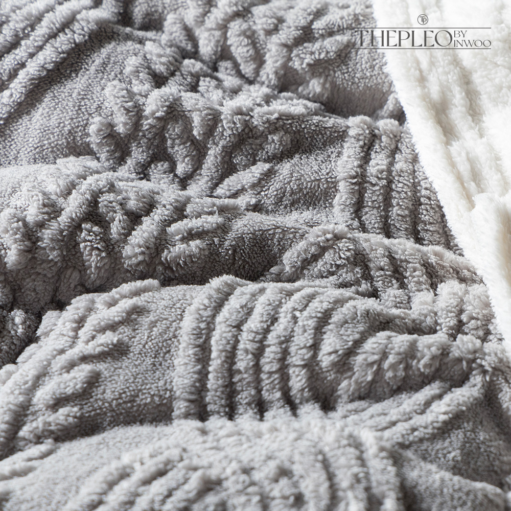 극세사 차렵이불 겨울이불 세트 포근한 극세사 무릎담요 증정