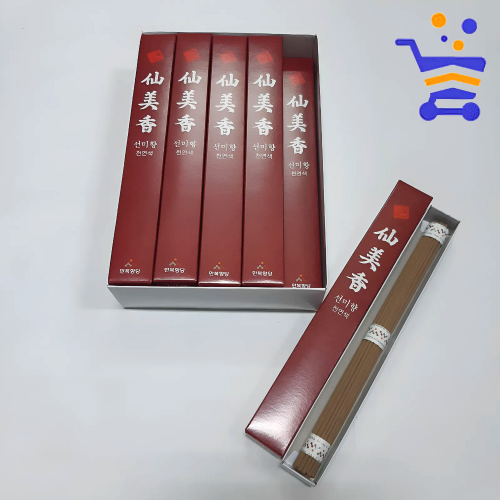 선미향 10개입 (5512) 양초 천연색 제수용 기도향 불교용품 - 상품 이미지