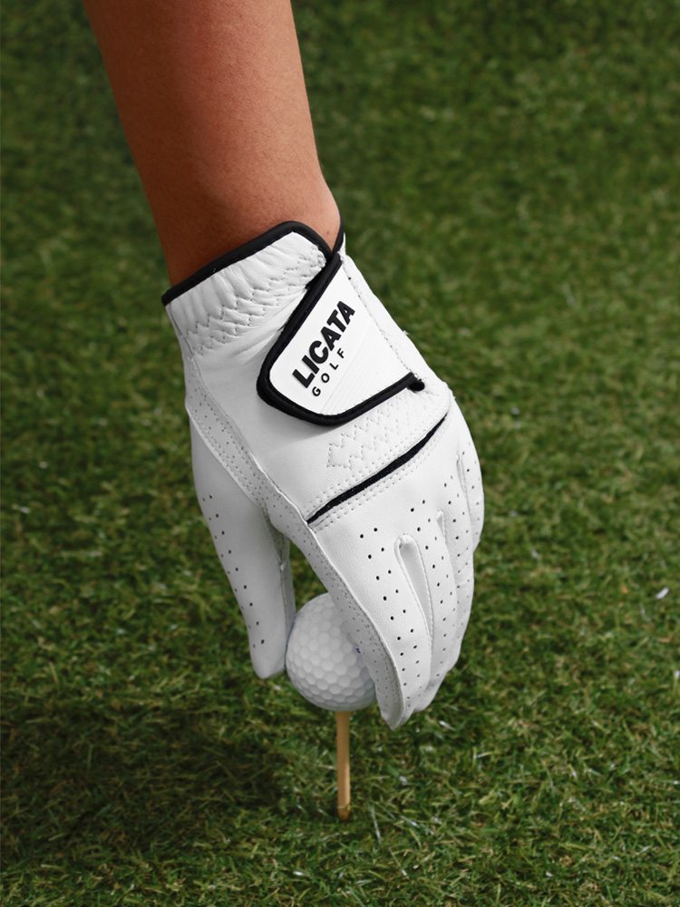 [4장1세트]리카타 천연 양피 남성 여성 골프장갑 프리미엄 올양피 연습용 기능성