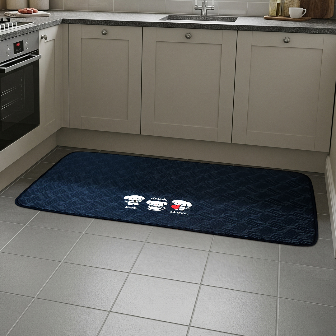 3중구조로 습기잡는 논슬립 주방매트 미끄럼방지 현관 욕실매트 - 상세 이미지 4