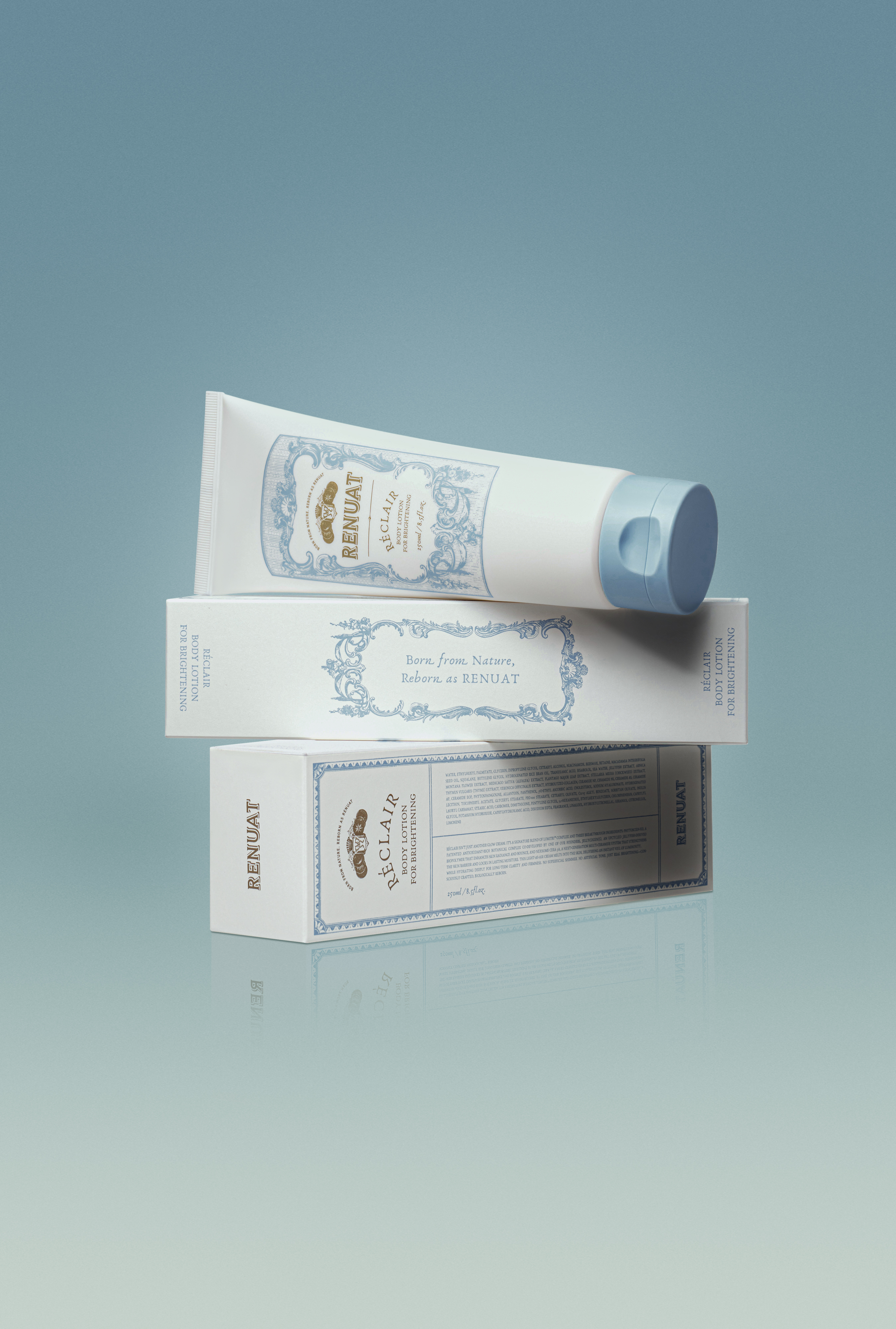 리뉴엣 화이트태닝로션 고농축 톤보정 브라이트닝 250ml - 상품 이미지