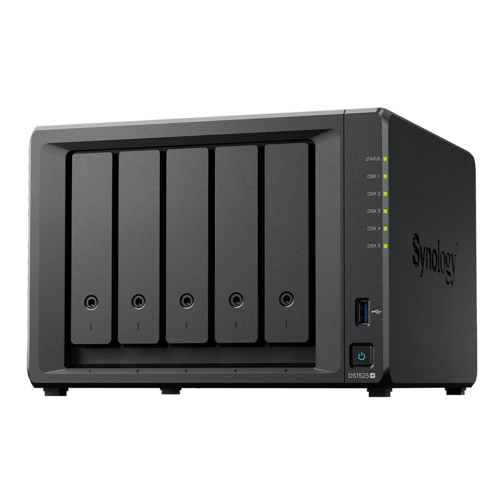 시놀로지 NAS 5베이 스토리지 DS1525+ - 상품 이미지