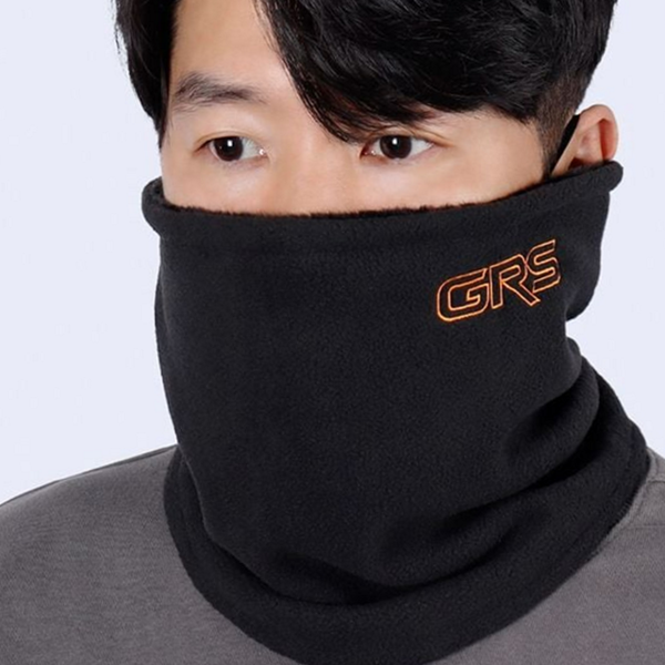 방한 겨울 넥 워머 귀마개 귀걸이형 넥 워머 극세사 아웃도어 - 메인 이미지