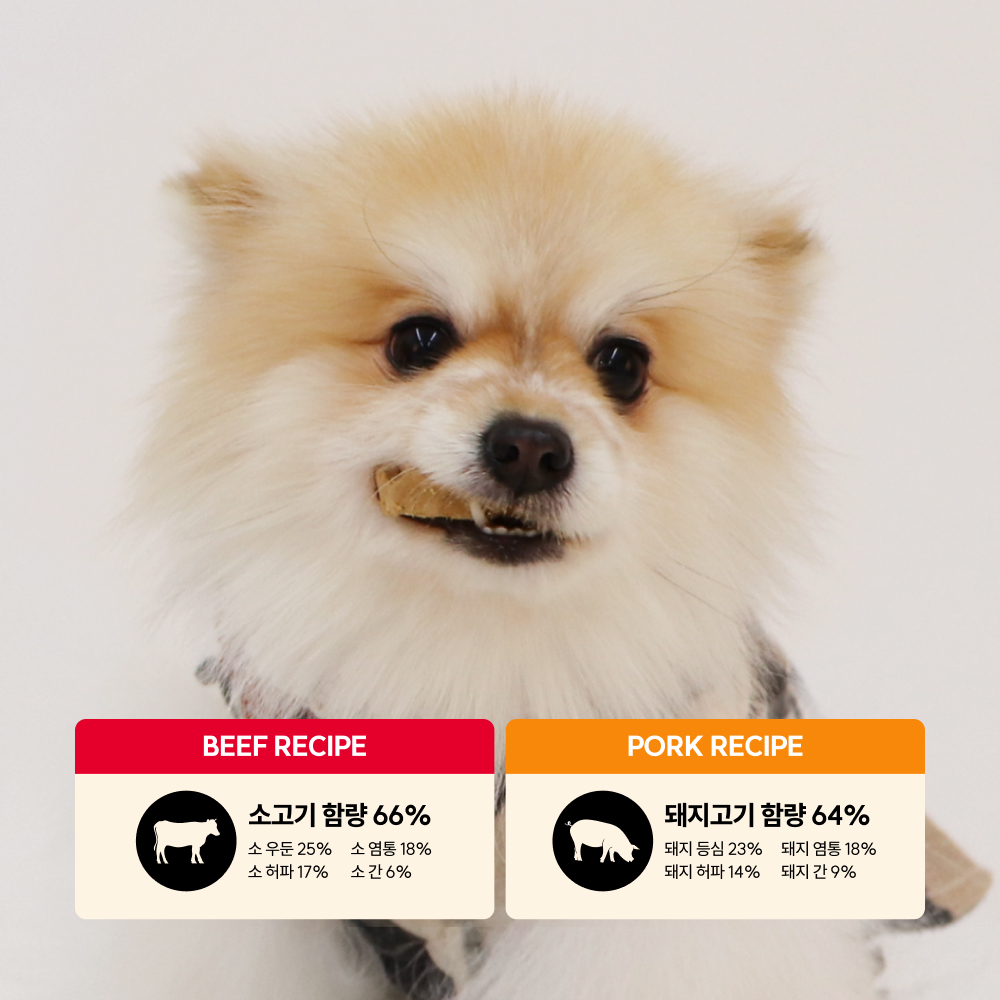 트러스티푸드 동결건조 사료샘플 9g 소고기 돼지고기 LID 기호성 저지방 생식 화식 큐브 이미지 3