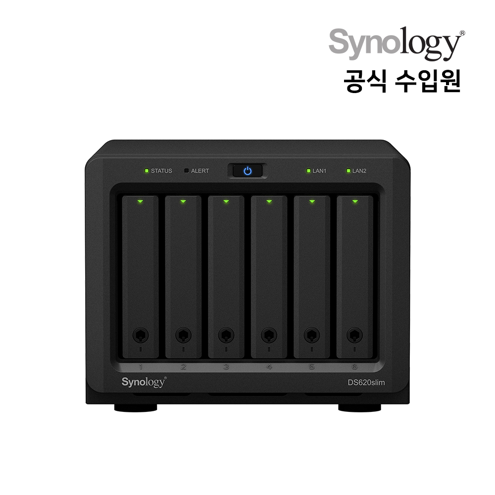 시놀로지 NAS 6베이 DS620slim - 상세 이미지 2