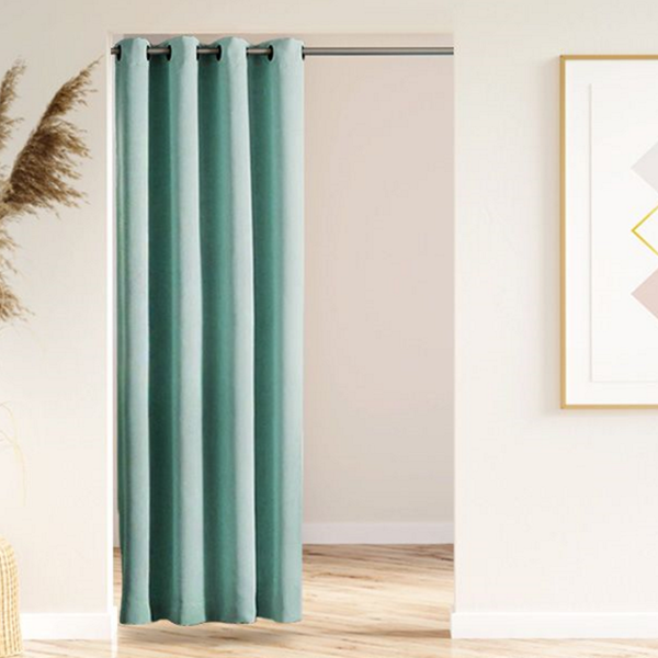 방한 암막 커튼 방음 거실 암막 커튼 아일렛 단열 침실