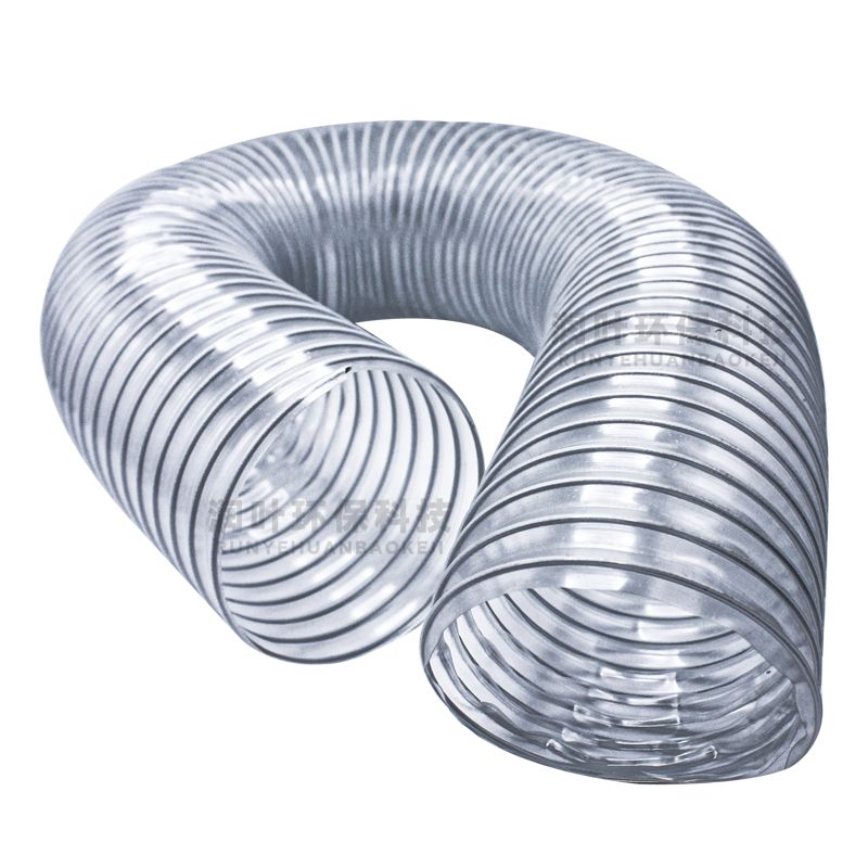 PVC 자바라호스 투명 배관호스 주름관 엑셀관 내경50mm - 상품 이미지