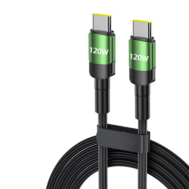 옵토프로 루키 120W C to C 타입 PD 초고속충전 케이블 0.25m - 상세 이미지 2