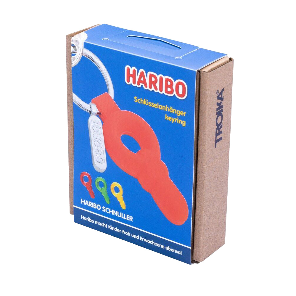독일 브랜드 트로이카 명품키링 HARIBO 슈눌러 달콤한 행운의 상징 레드(HB-K04/RD) - 상세 이미지 3