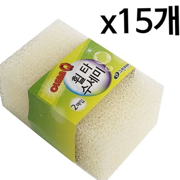 다용도 주방 수세미 고효율 설거지 수세미 거품 좋은 식기 위생 - 상품 이미지