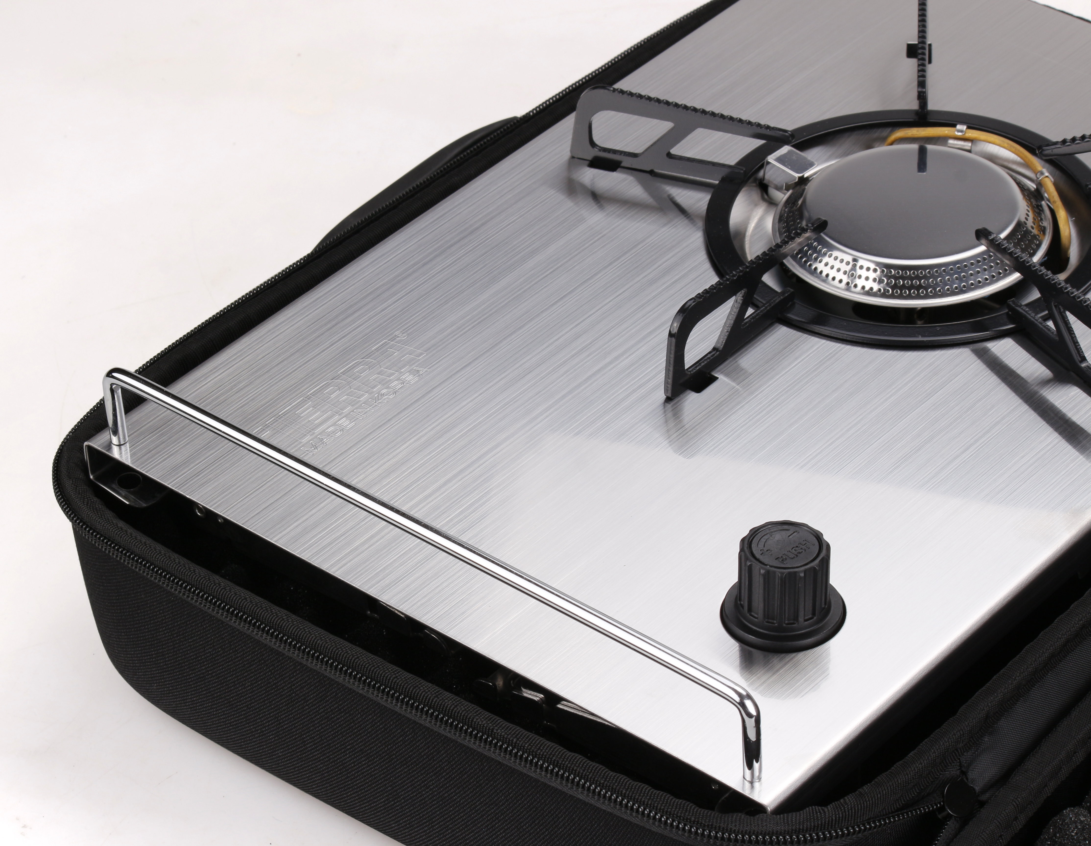 티에라 원버너플레이트 파워플레이트 실버 스테인리스 캠핑용품 테이블 버너 스토브