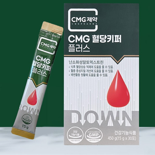 CMG제약 혈당 케어 액상 스틱 15g 30포 6박스 6개월 식후 혈당 상승 관리 중성지질 - 상세 이미지 3