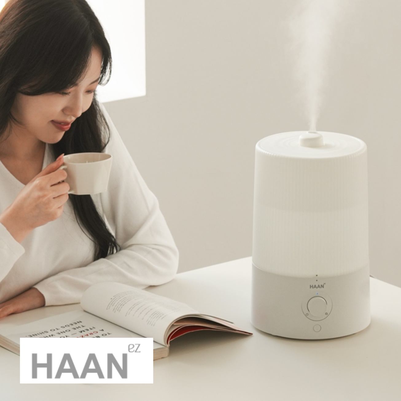 한경희 복합 가습기 4L 복합식 가습기 대용량 저소음 신생아 가습기