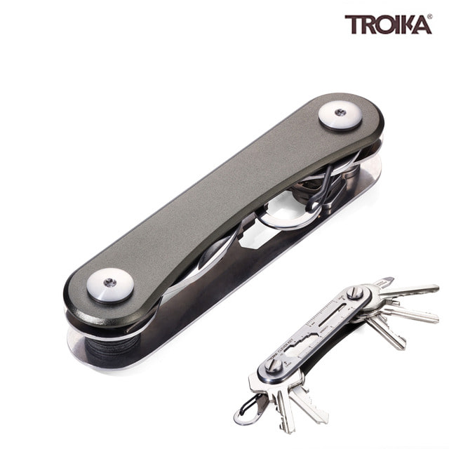 트로이카 6in1 미니 멀티툴 KCL81 2종 택1 9.5cm, 그레이 - 상세 이미지 4