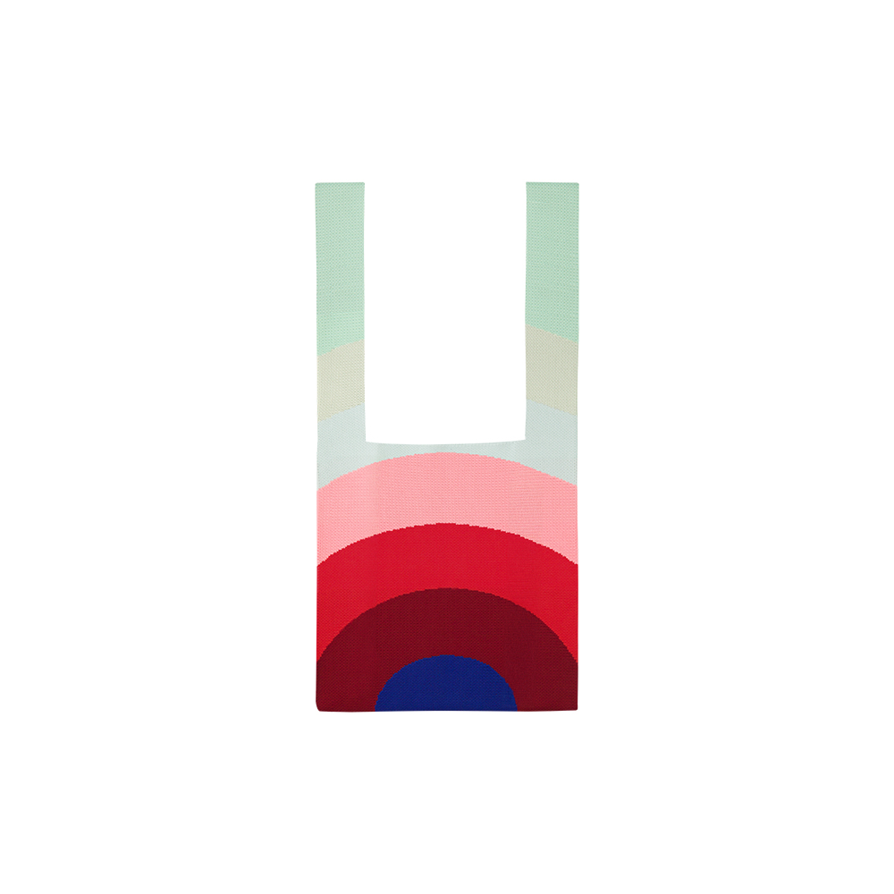 [REMEMBER] 니트백 인디고 ST21 보부상백 가벼운 숄더백 데일리가방 - 상품 이미지